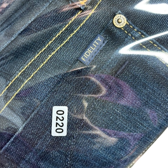 Fidelity Men’s Straight Leg Houston Tao Blue d3035 Jeans Size 32 - Picture 14 of 14